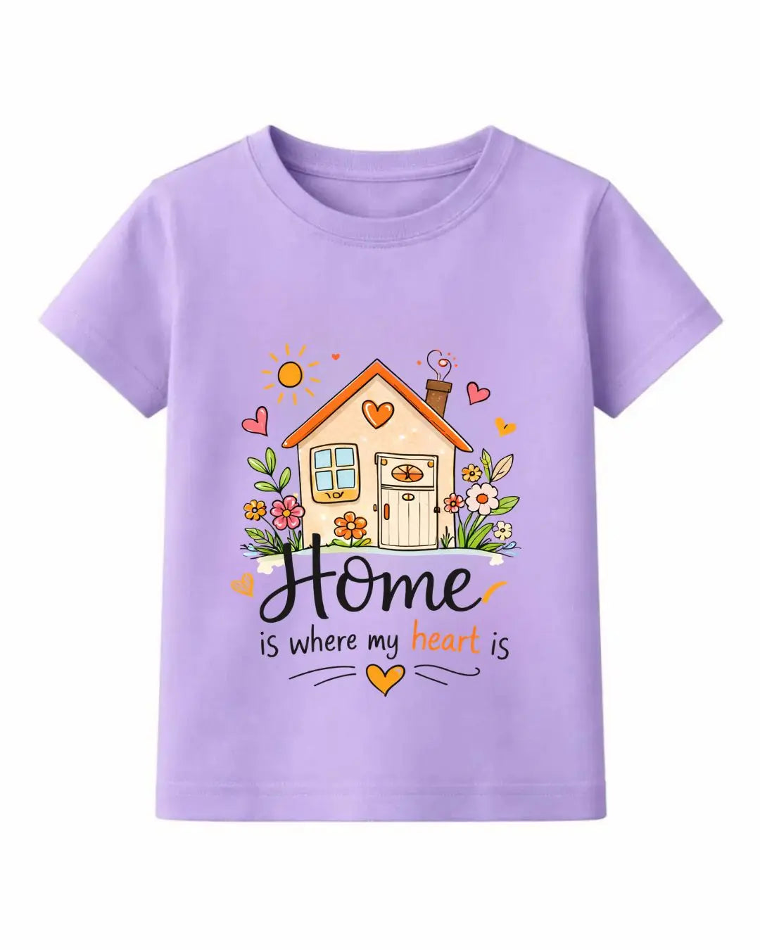 Home Heart Girls T-Shirt