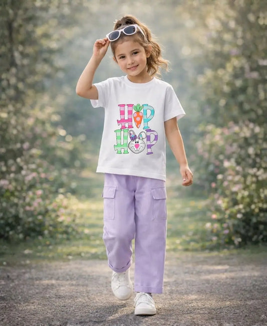 Hip Hop Bunny Girls Suit Set