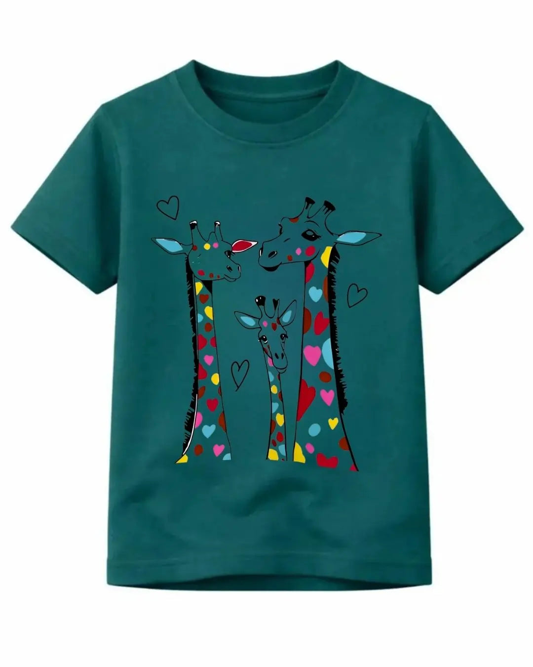 Love Giraffe Family T-Shirt