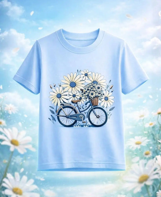 Daisy Bicycle Bloom T-Shirt