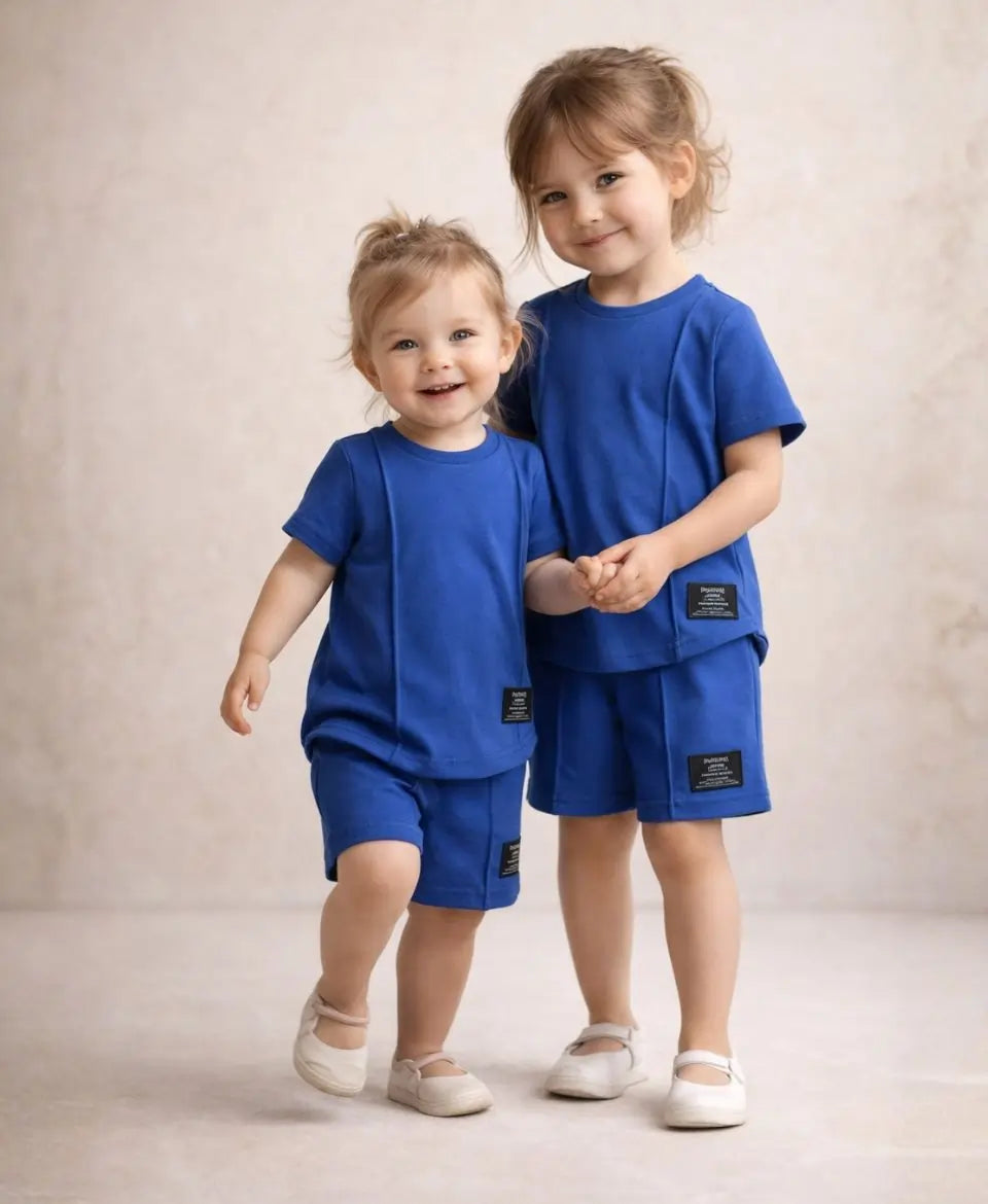 Classic Blue Suit Set