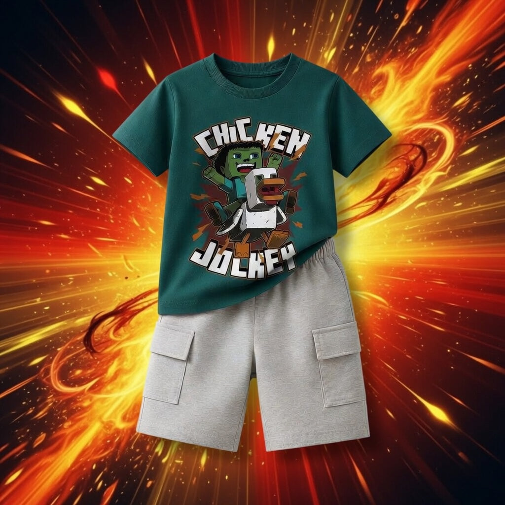Chicken Jockey Graphic Set