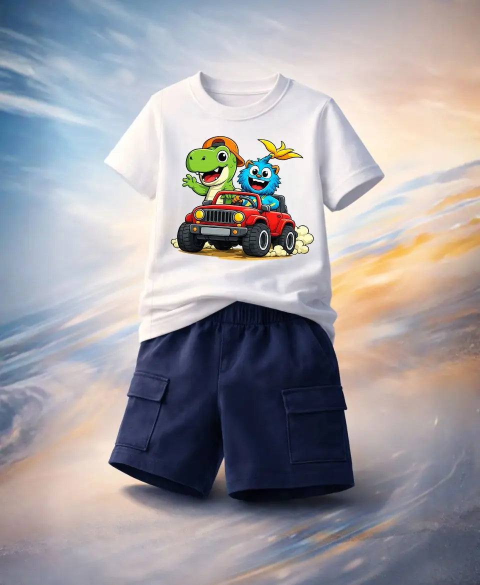 Dino Jeep Adventure Suit Set