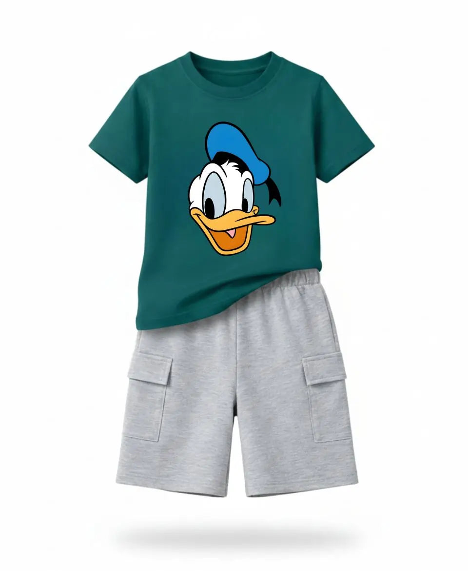 Happy Duck Face Kids Suit Set