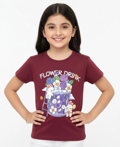 Flower Drink T-Shirt