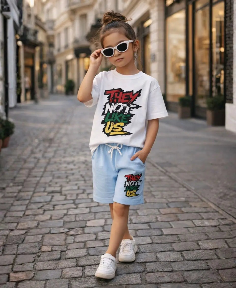 They Not Like Us Summer Suit Set