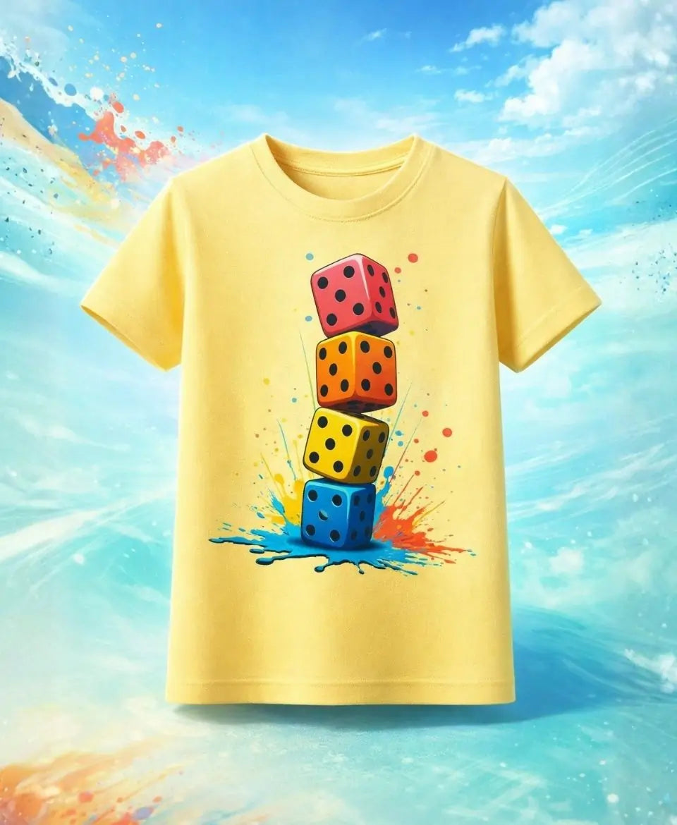 Color Dice Stack T-Shirt