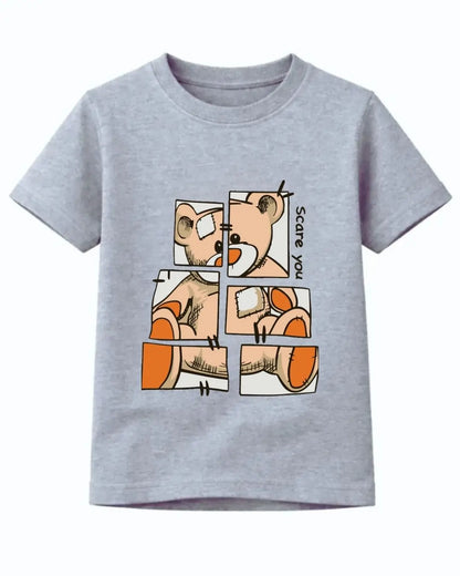 Patchwork Teddy Puzzle T-Shirt