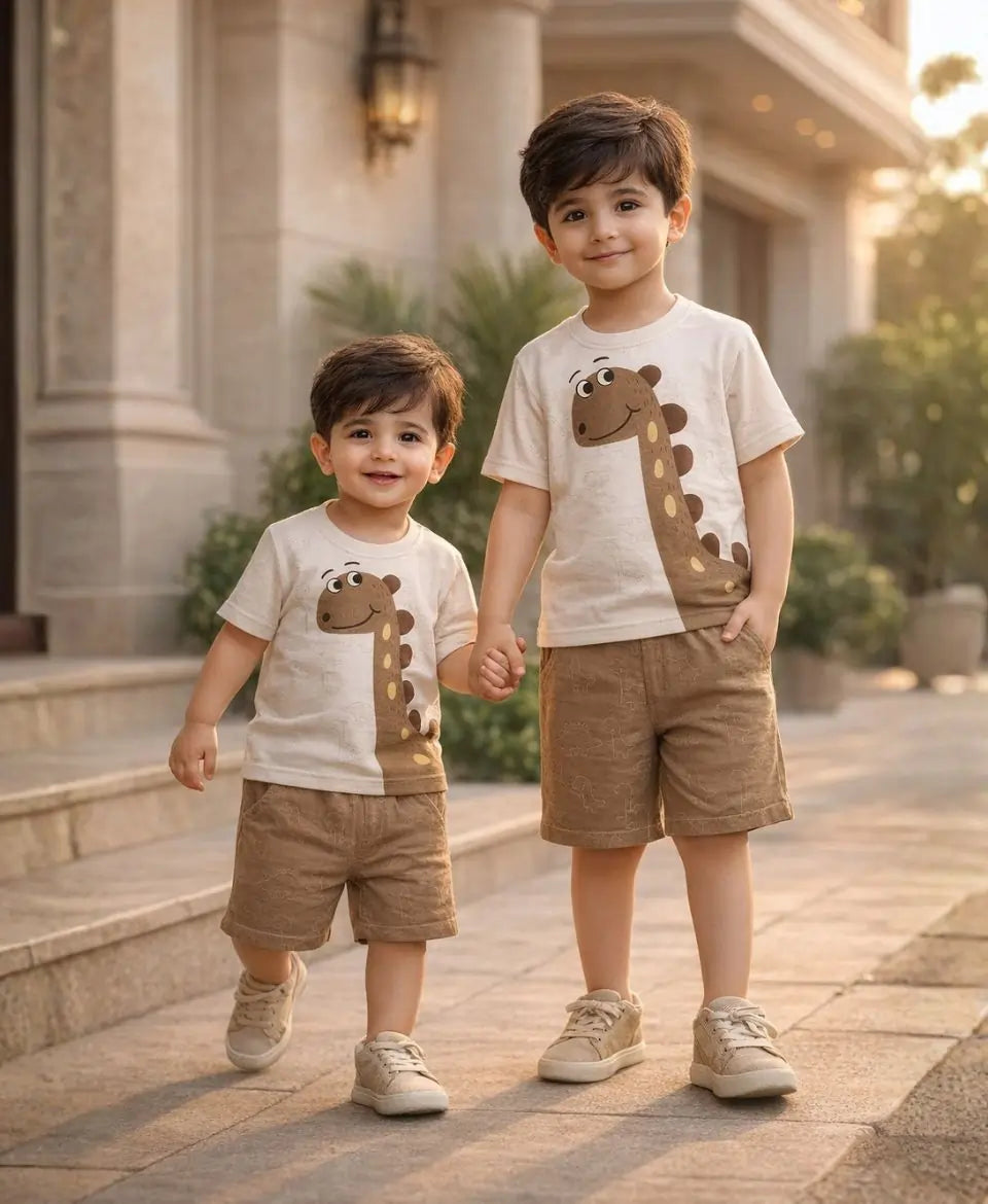 Dino Smile Suit Set