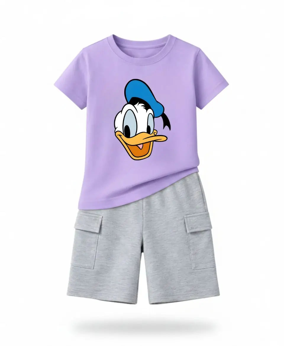 Happy Duck Face Kids Suit Set