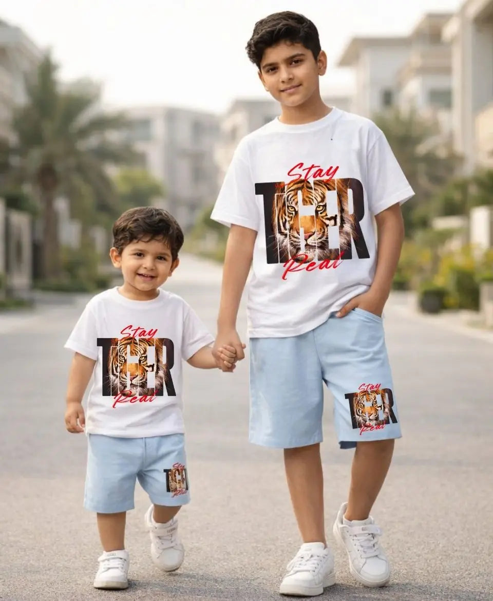 Stay Tiger Premium Summer Suit Set