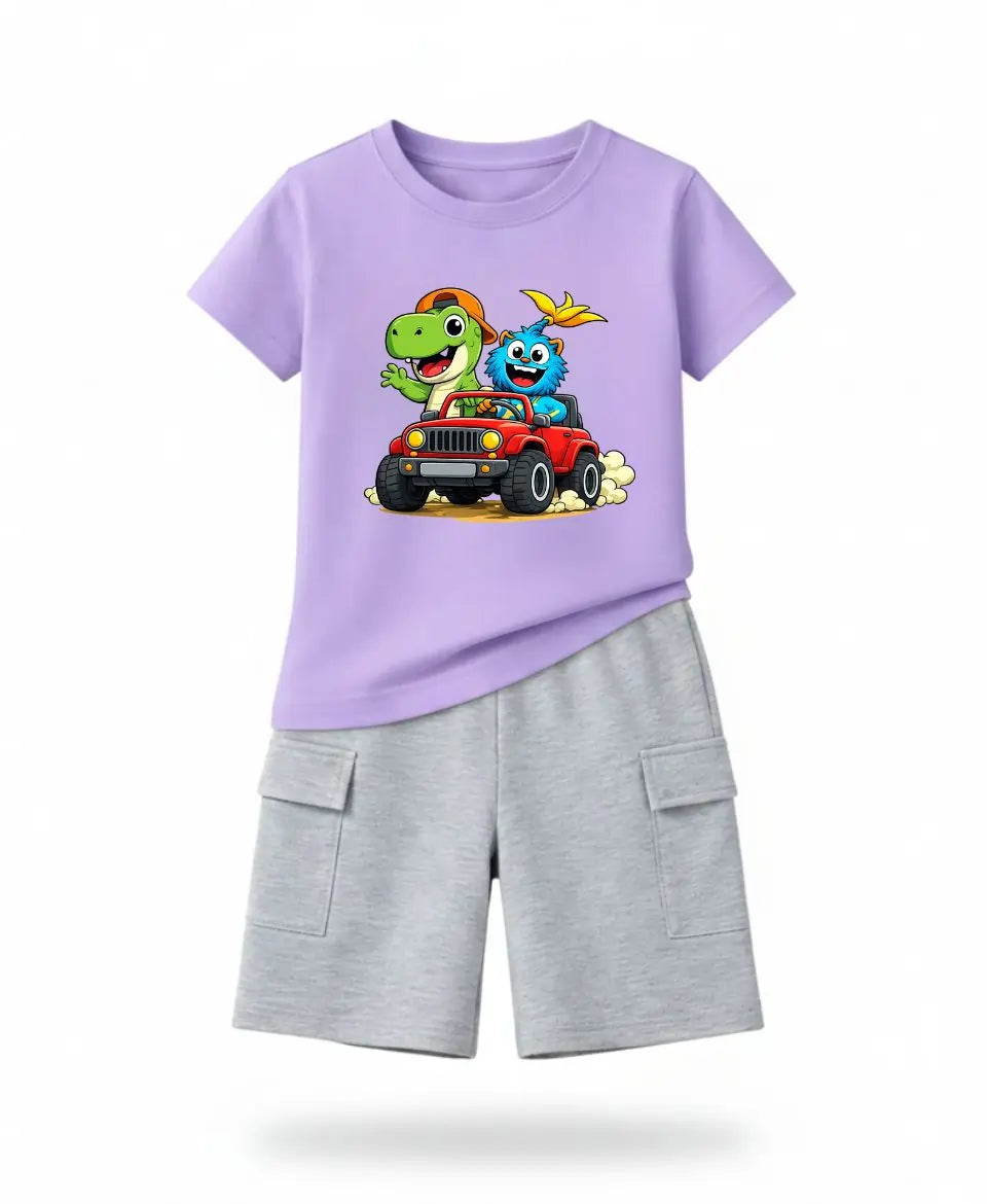 Dino Jeep Adventure Suit Set