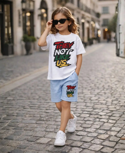 They Not Like Us Summer Suit Set