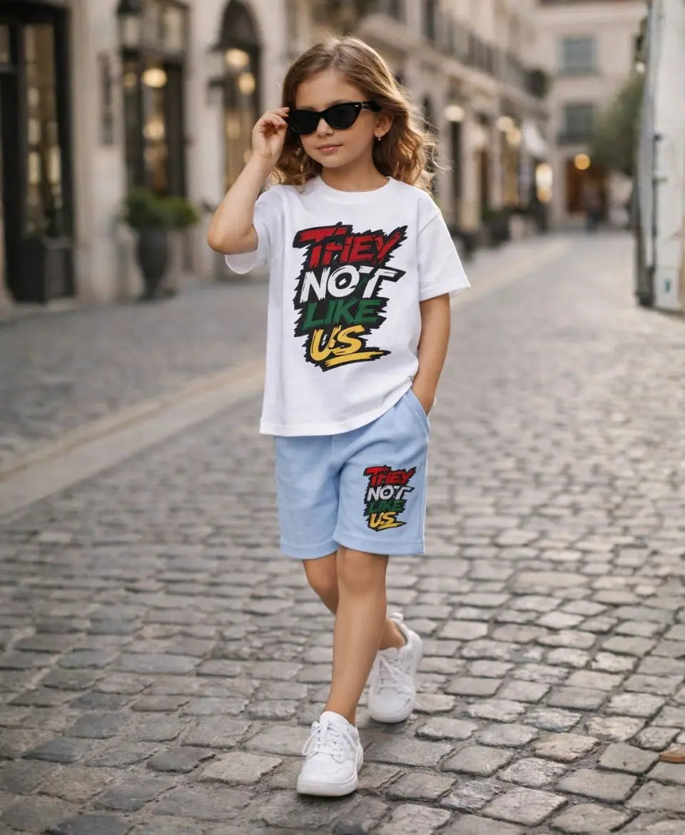 They Not Like Us Summer Suit Set
