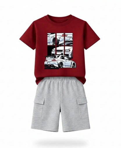 Street Racer Panel Kids Suit Set