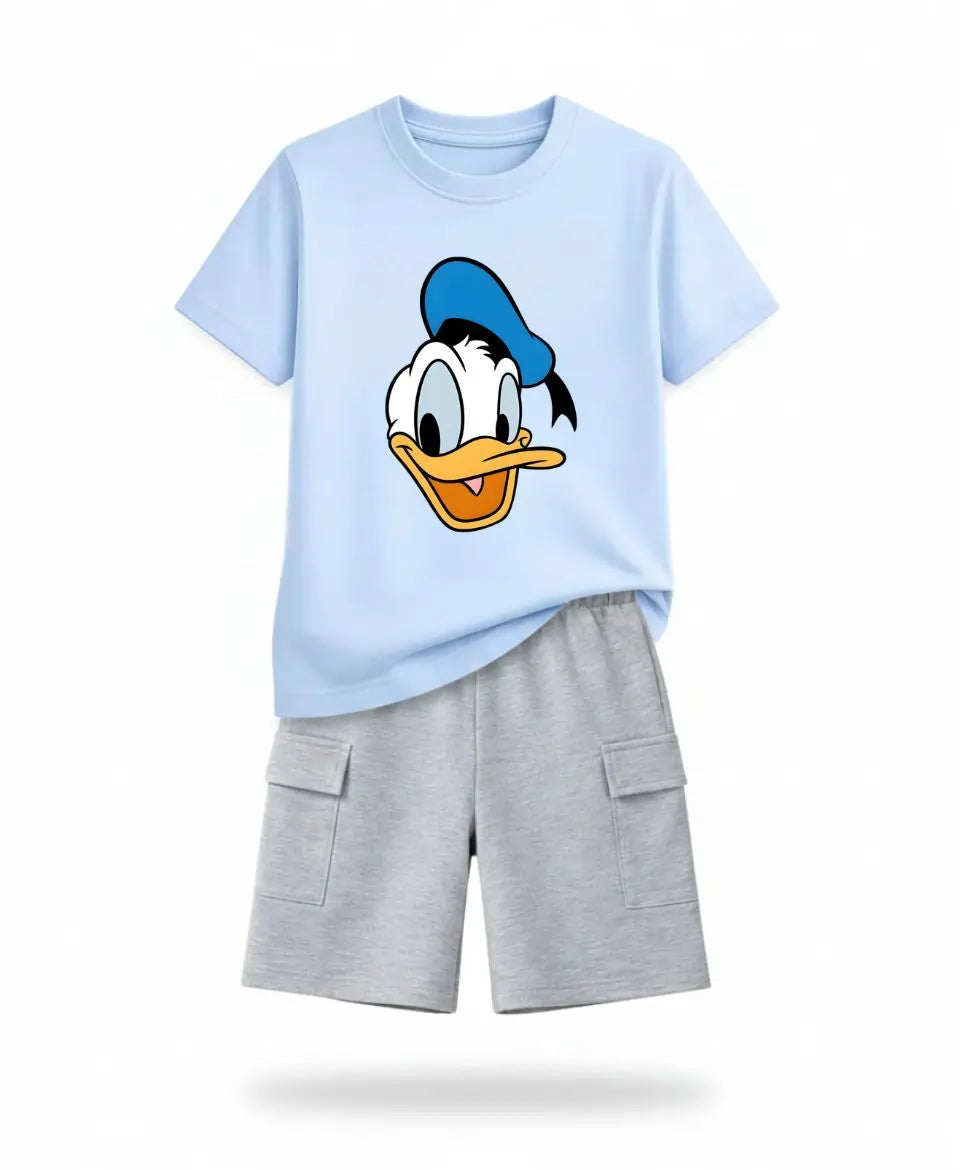 Happy Duck Face Kids Suit Set