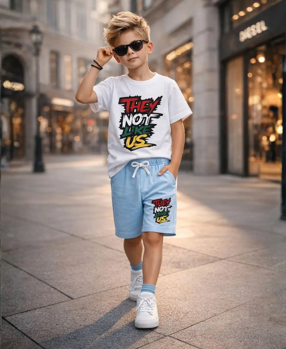 They Not Like Us Summer Suit Set