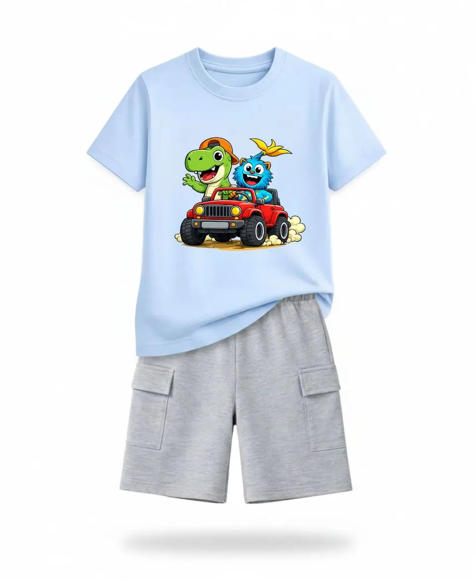 Dino Jeep Adventure Suit Set