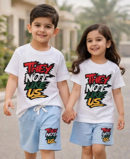 They Not Like Us Summer Suit Set