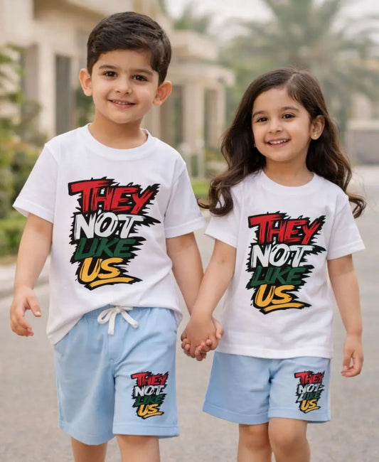 They Not Like Us Summer Suit Set