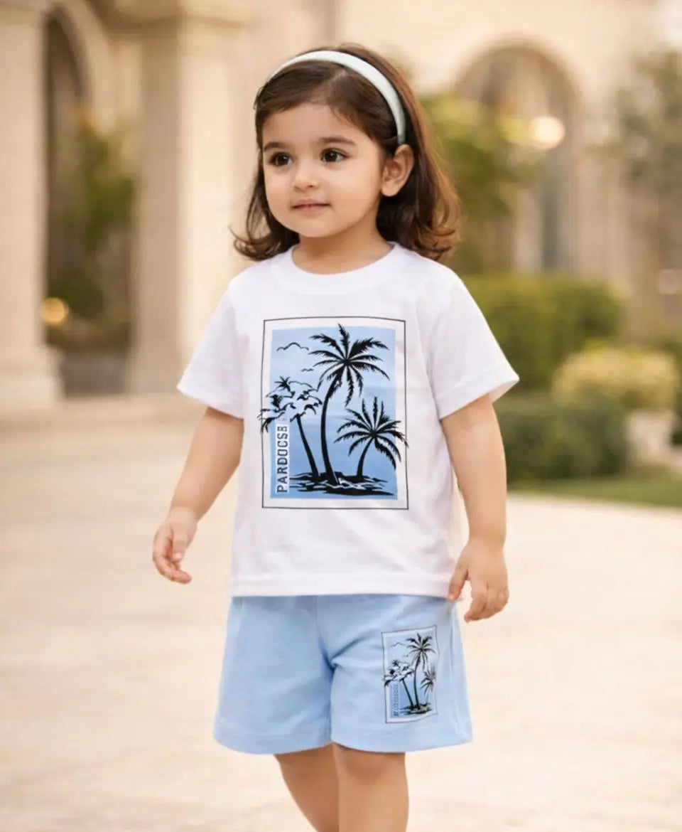 Palm Paradise Summer Suit Set