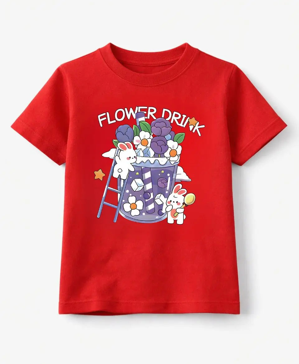Flower Drink T-Shirt
