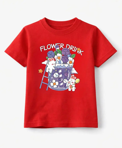 Flower Drink T-Shirt