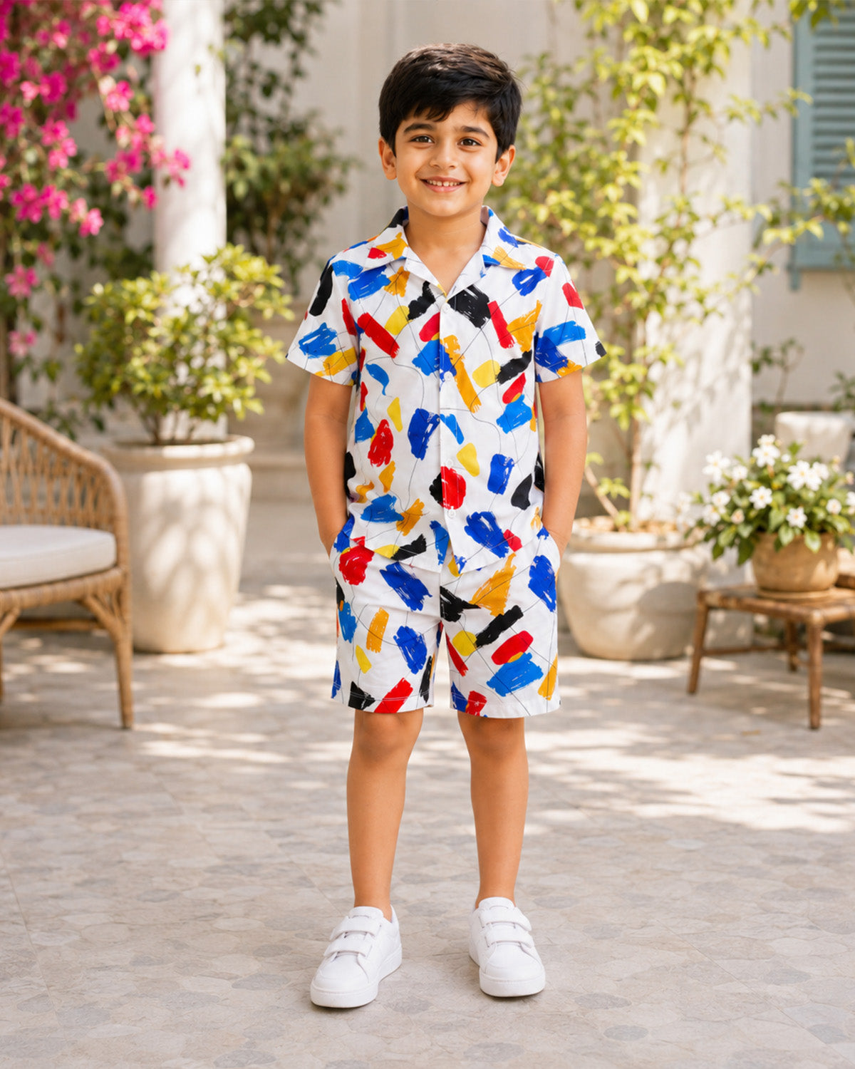 Rainbow Brushstroke Co-Ord Set