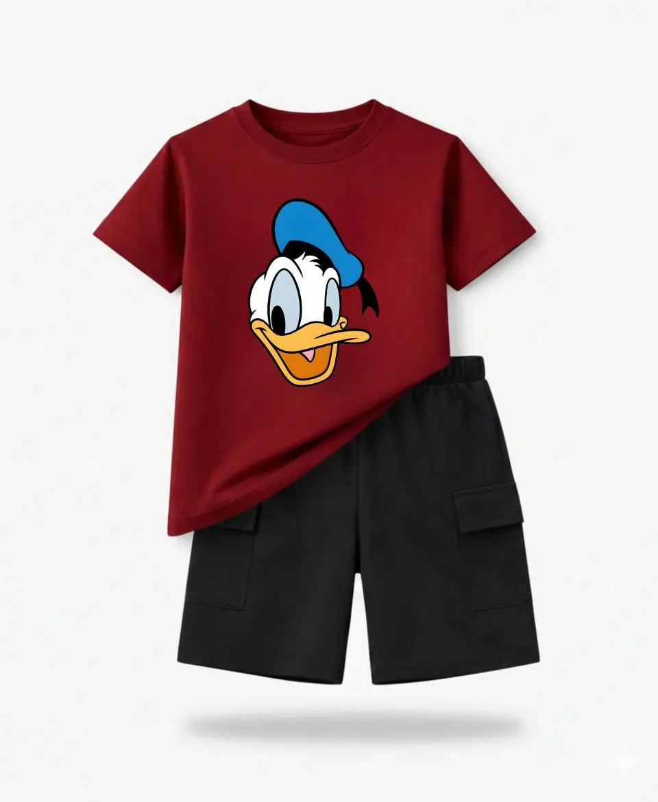 Happy Duck Face Kids Suit Set