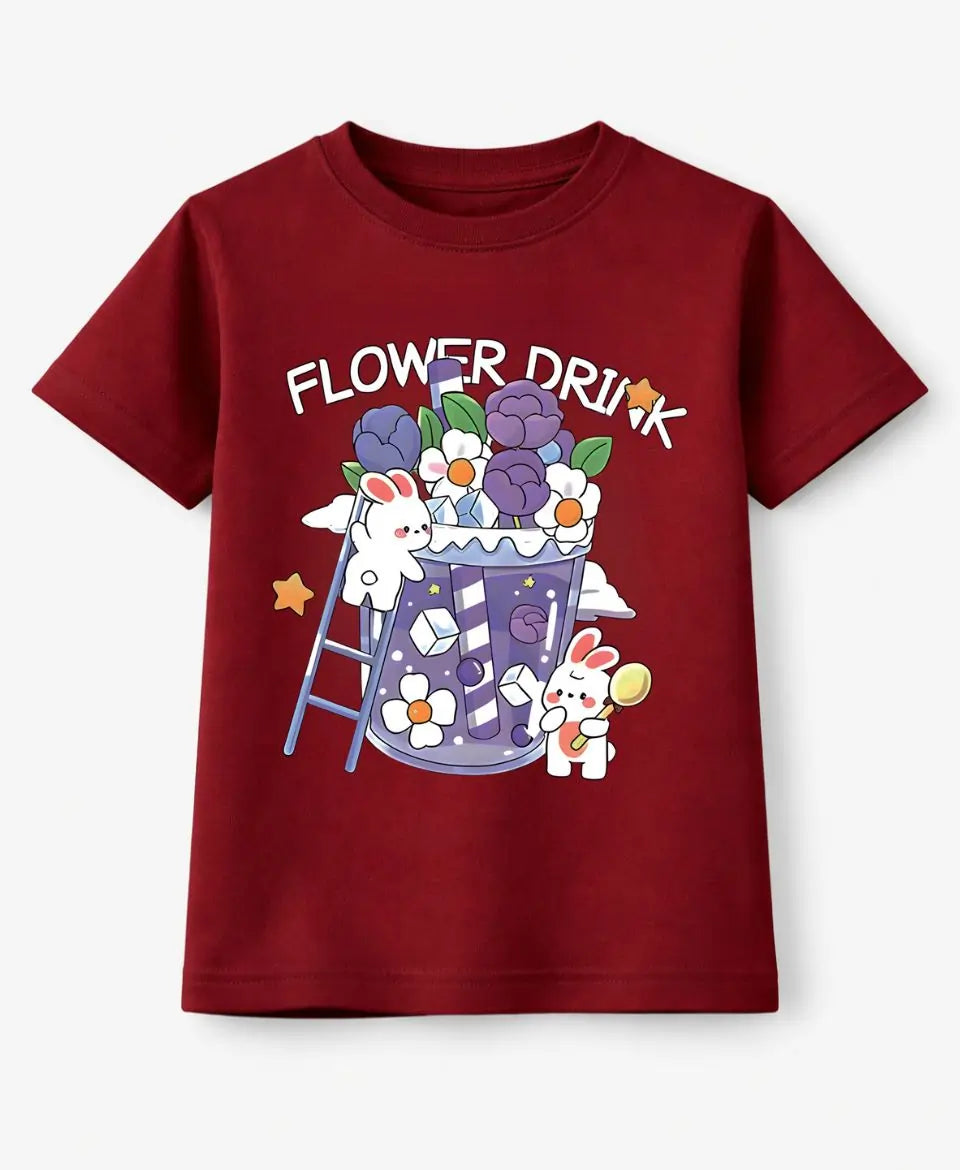 Flower Drink T-Shirt