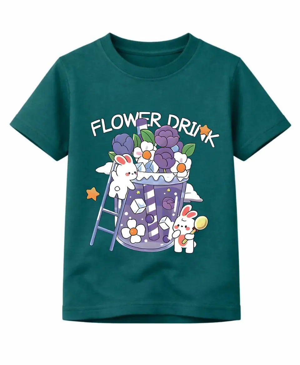 Flower Drink T-Shirt