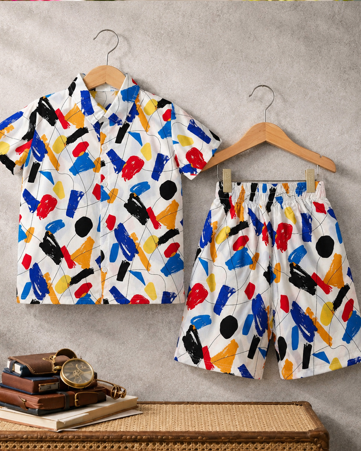 Rainbow Brushstroke Co-Ord Set