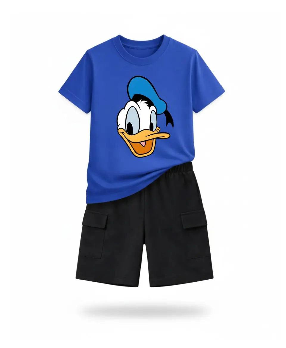 Happy Duck Face Kids Suit Set