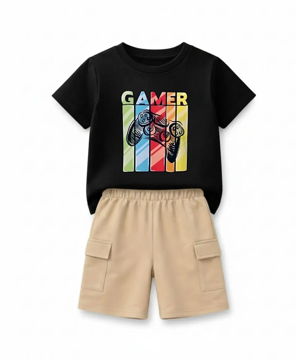 Retro Gamer Vibes Suit Set