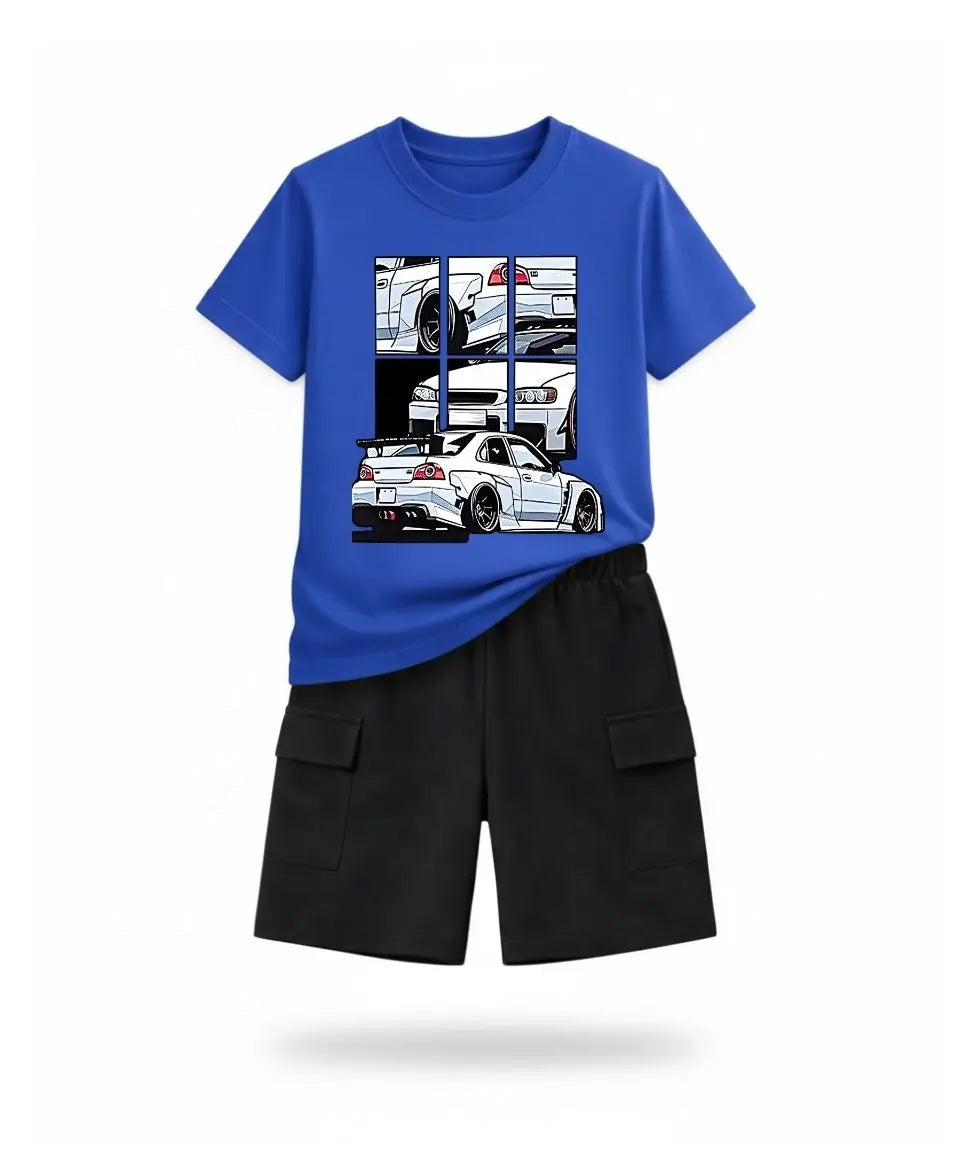 Midnight Street Racer Kids Suit Set