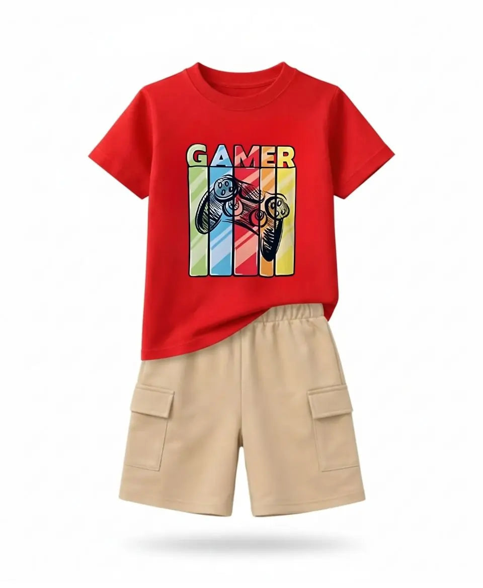 Retro Gamer Vibes Suit Set