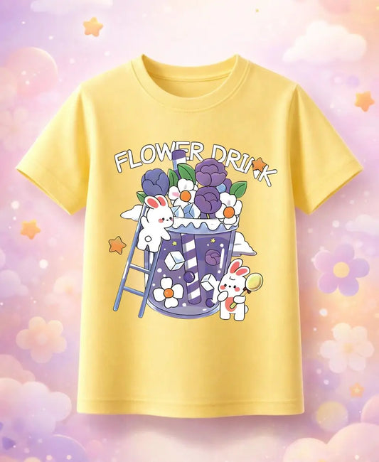 Flower Drink T-Shirt