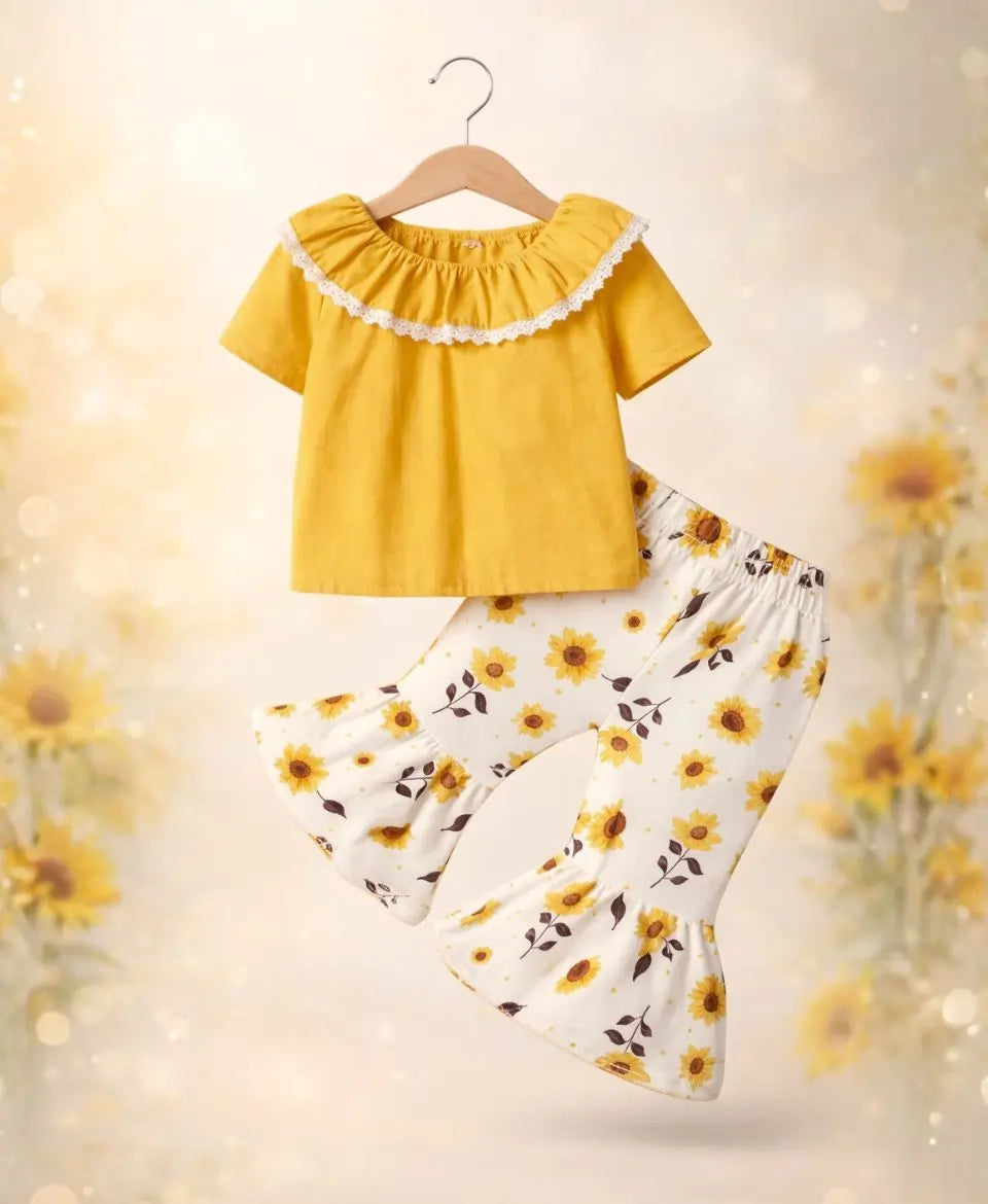 Sunflower Bloom Suit Set