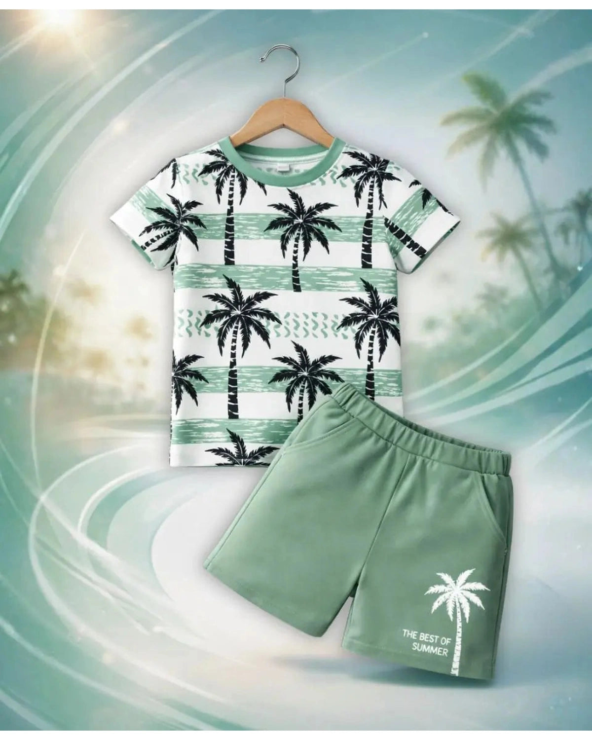 Palm Summer Suit Set