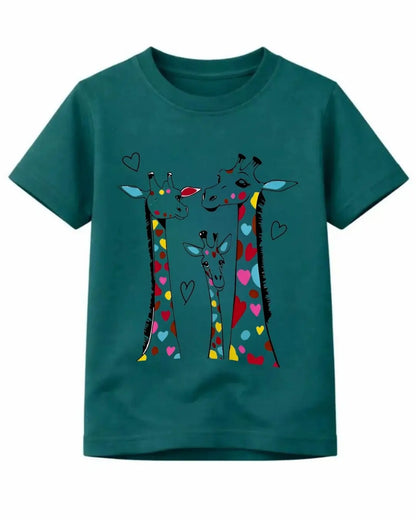 Love Giraffe Family T-Shirt