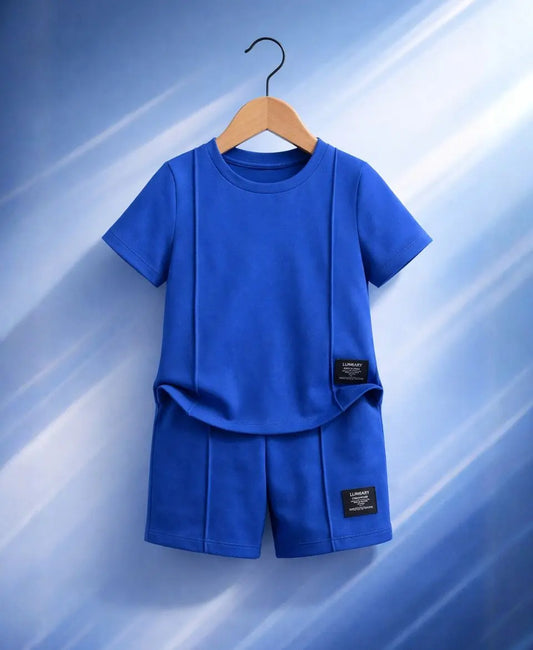 Classic Blue Suit Set