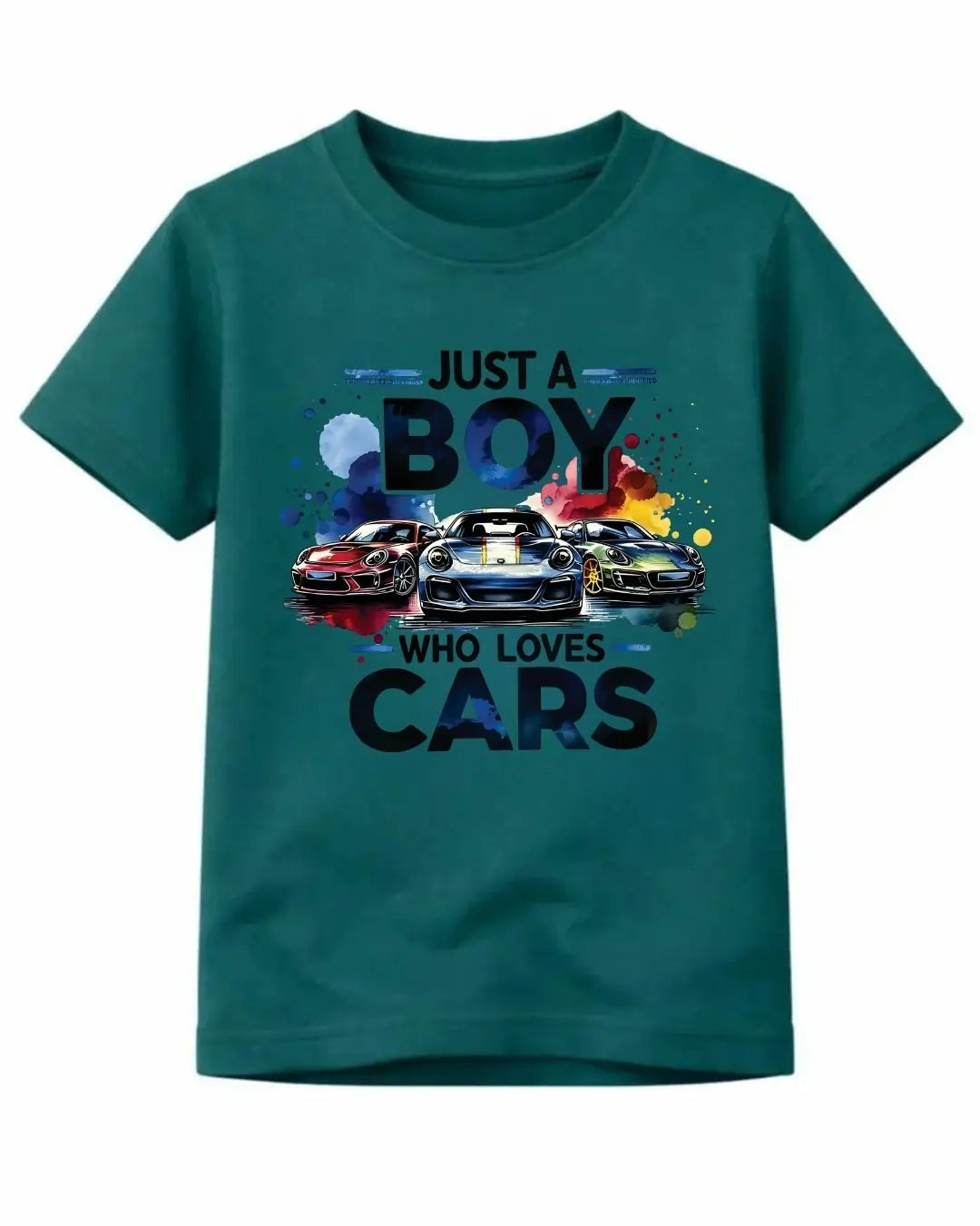 Just a Boy Who Loves Cars T-Shirt