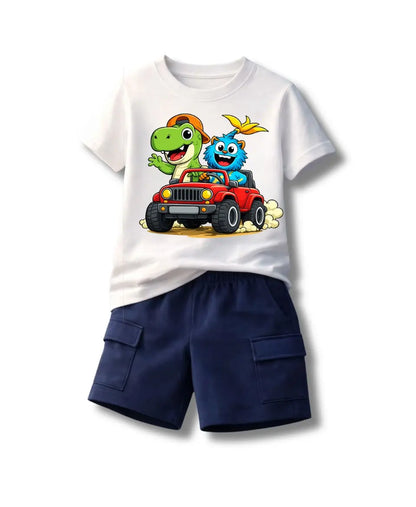 Dino Jeep Adventure Suit Set