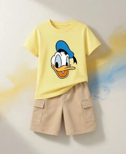 Happy Duck Face Kids Suit Set