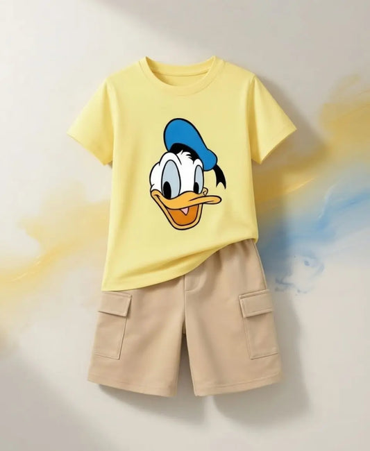 Happy Duck Face Kids Suit Set