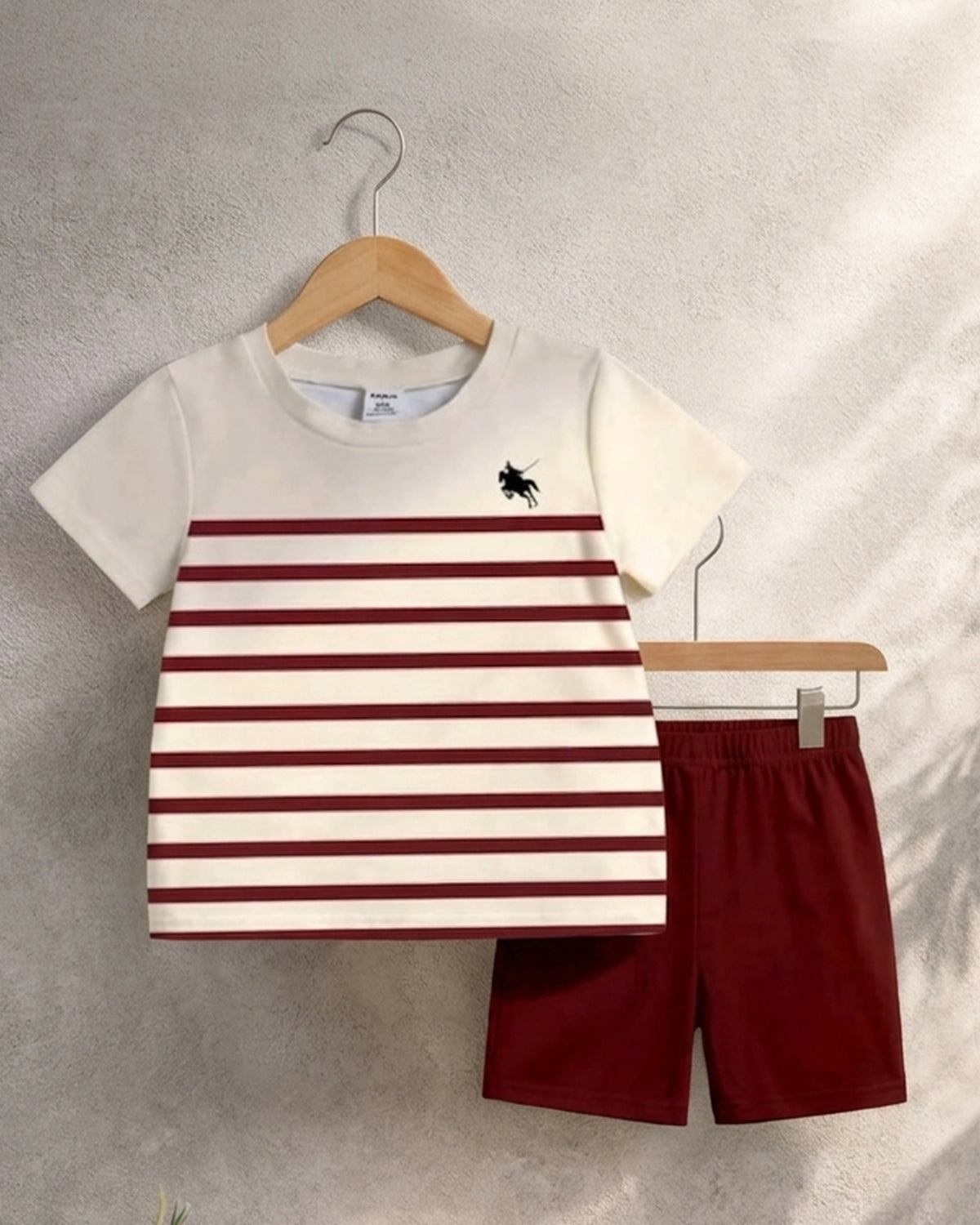 Signature Navy Polo & Khaki Chino Set