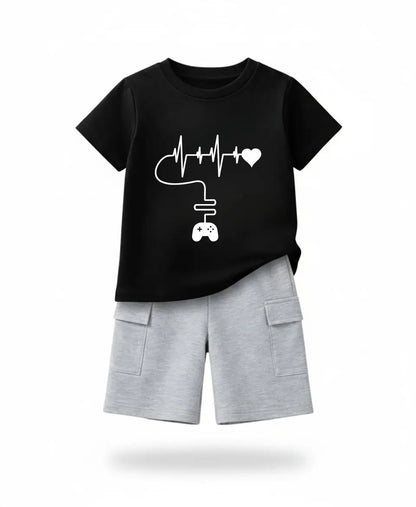 Heartbeat Gamer Kids Suit Set