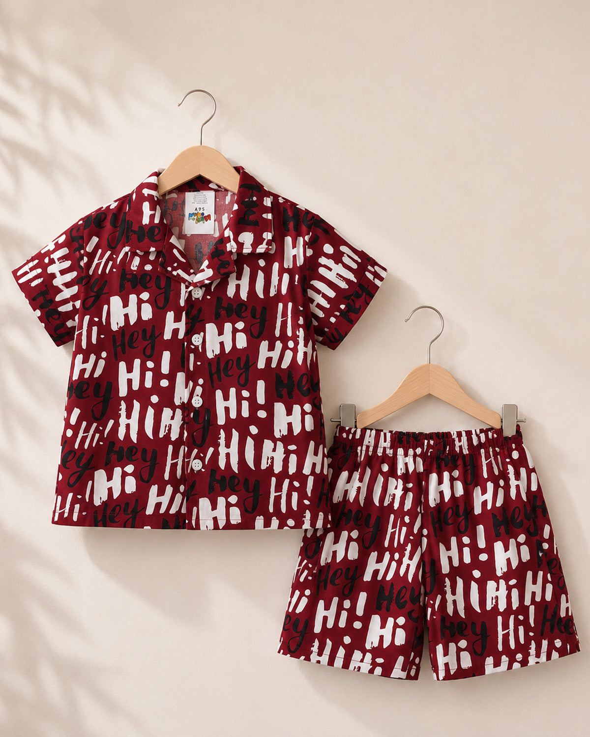 Crimson Script Co-Ord Set