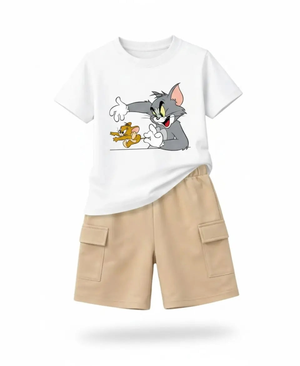 Tom & Jerry Adventure Summer Suit Set
