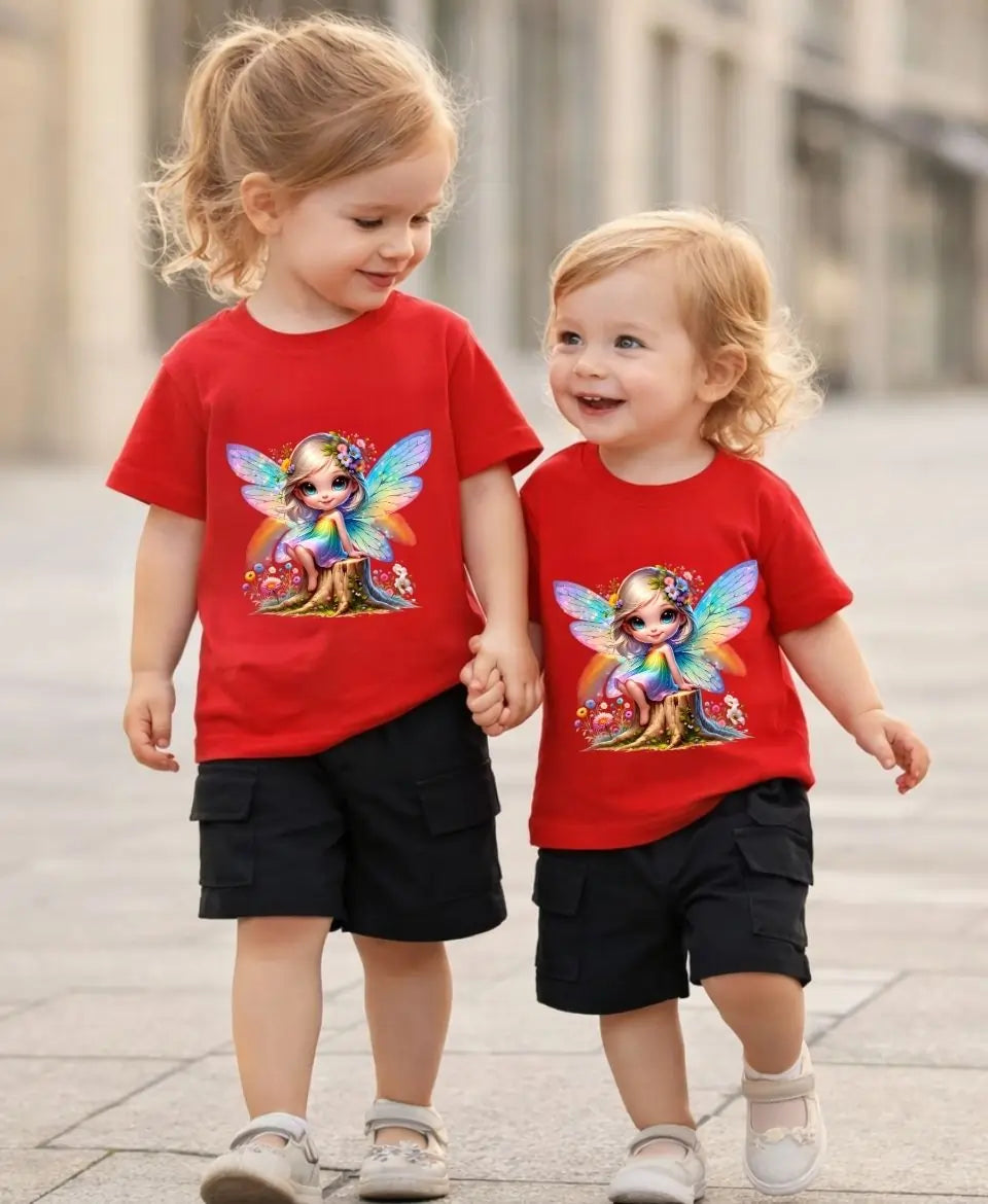 Rainbow Fairy Magic Girls Suit Set